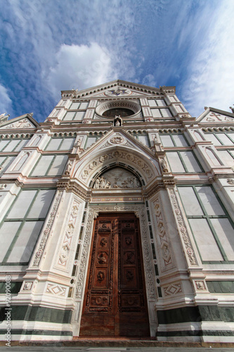 L'église de Santa Croce à Florence