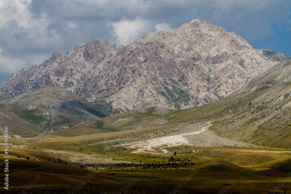CAMPO IMPERATORE MOUNTAIN IN ITALY