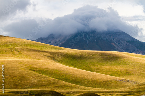 MOUNTAIN AND CLOUDS GRANSASSO photo