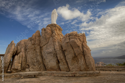 Tablou pe pânză Statut Notre Dame de la Serra-calvi-Corse