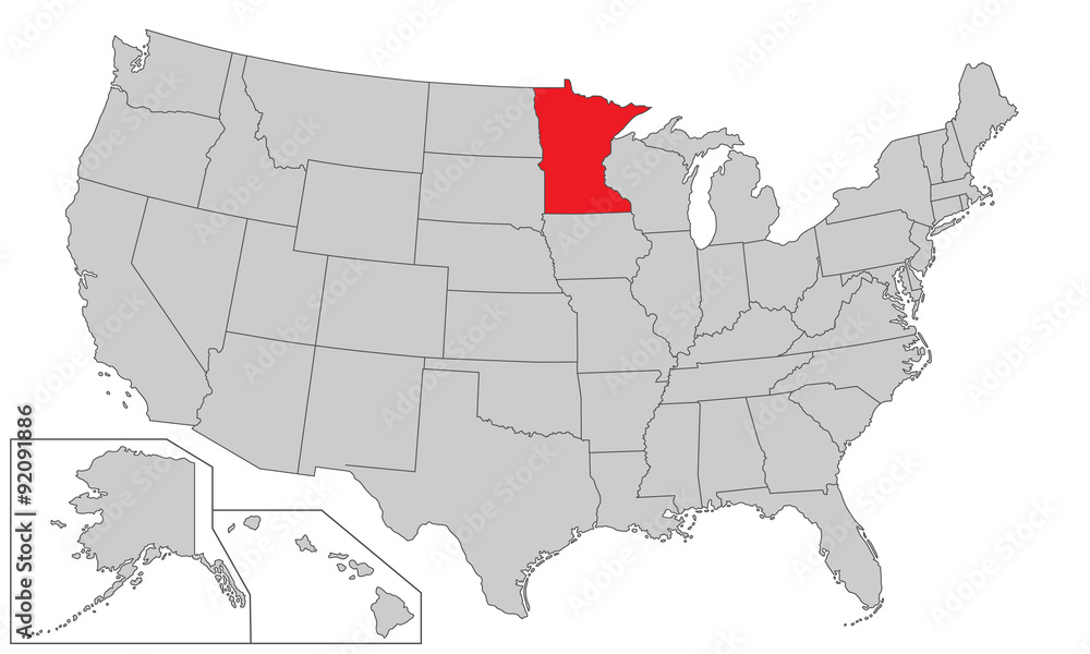 Fototapeta premium USA - Minnesota