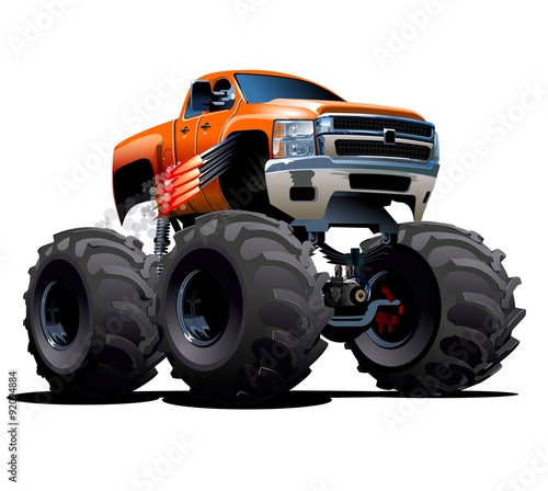 Cartoon Monster Truck