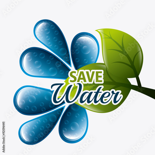 Save water design.