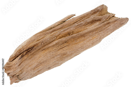 Flat piece of driftwood