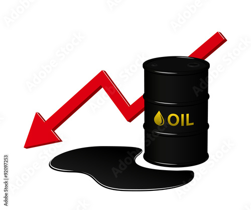 Decrease in oil