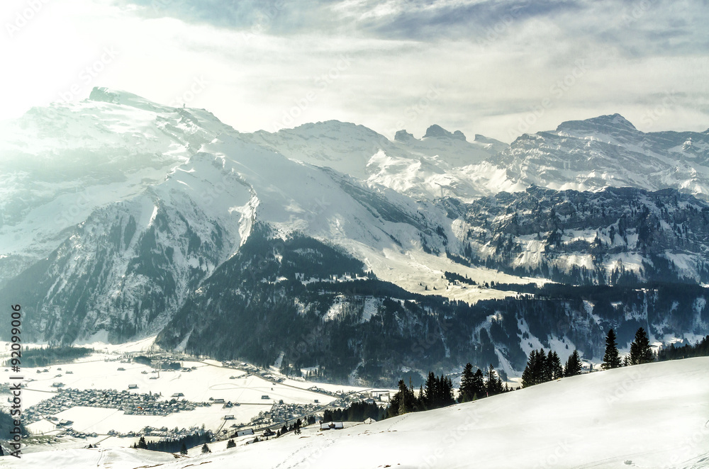Swiss Alps.