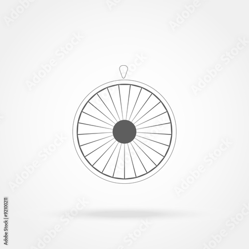Wheel of fortune icon