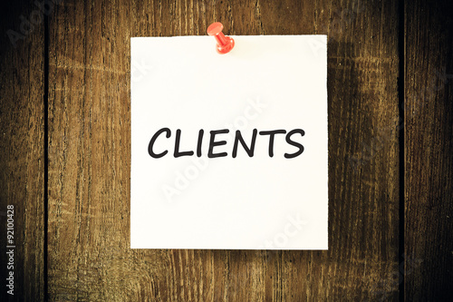 Foto clients concept
