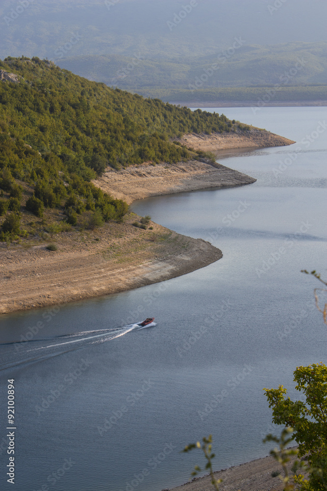Obraz premium Fiume Cetina, Croazia 