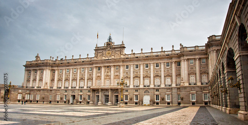 Royal Palace in Madrid 
