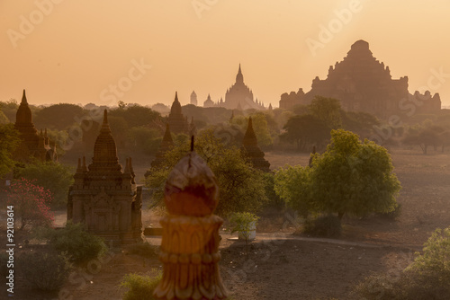 ASIA MYANMAR BAGAN TEMPLE PAGODA LANDSCAPE © flu4022