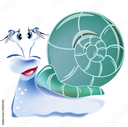 snail, schnecke, cartoon, vector
