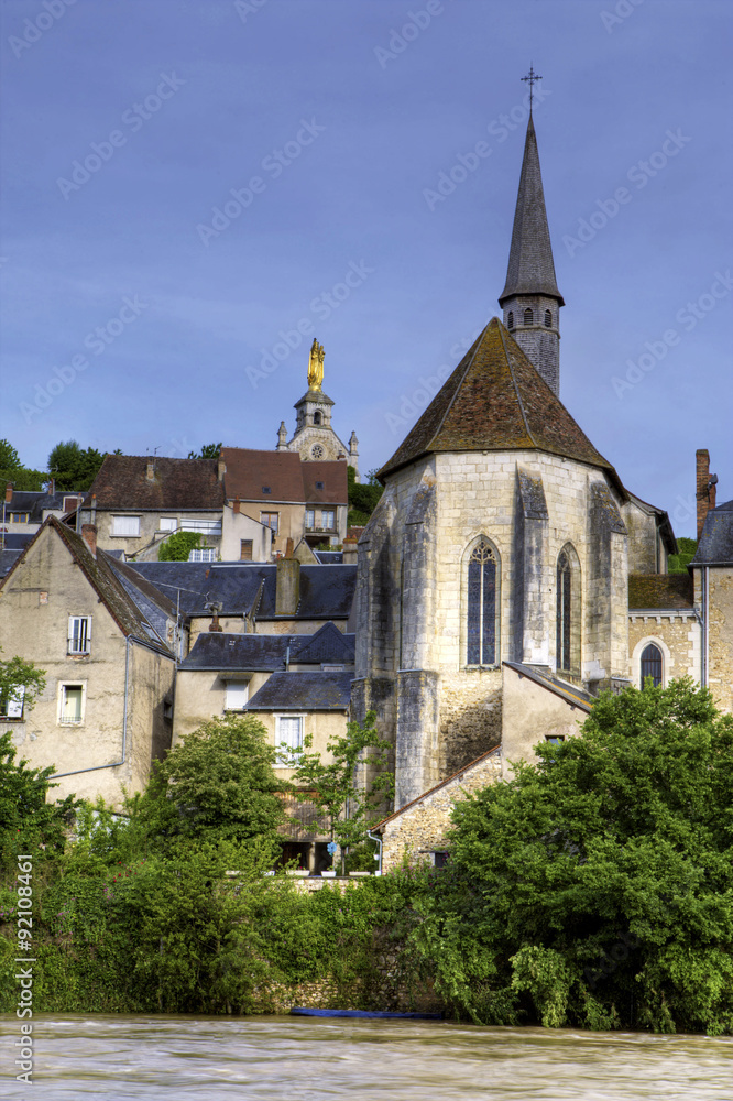 The town of Argenton in France