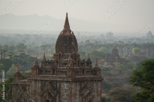 ASIA MYANMAR BAGAN TEMPLE PAGODA LANDSCAPE