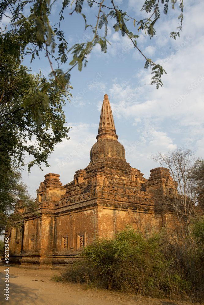 ASIA MYANMAR BAGAN TEMPLE PAGODA LANDSCAPE