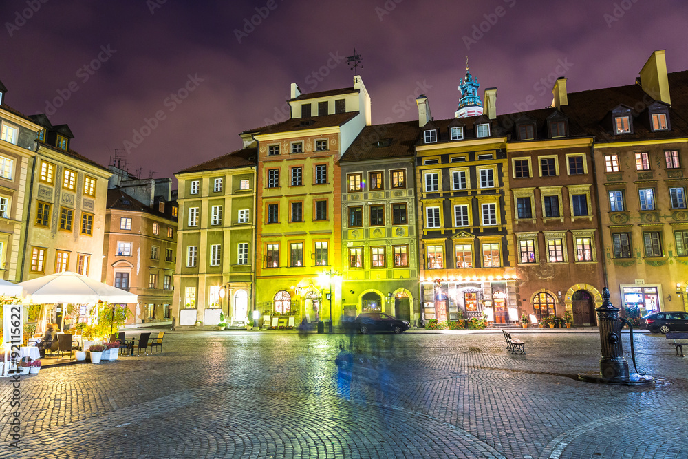 Old town sqare in Warsaw