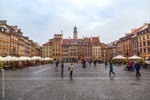 Old town sqare in Warsaw