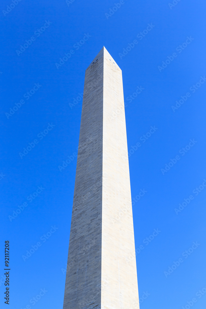 Washington Monument in Washington, DC.