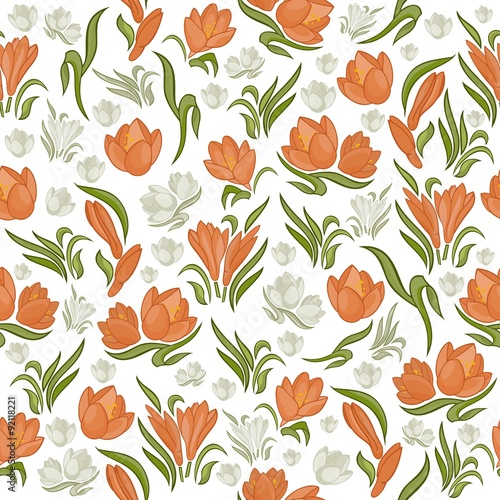 Arya Floral Seamless Pattern