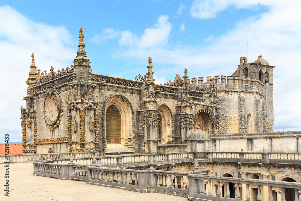 Knights of the Templar (Convents of Christ) castle detail, Tomar