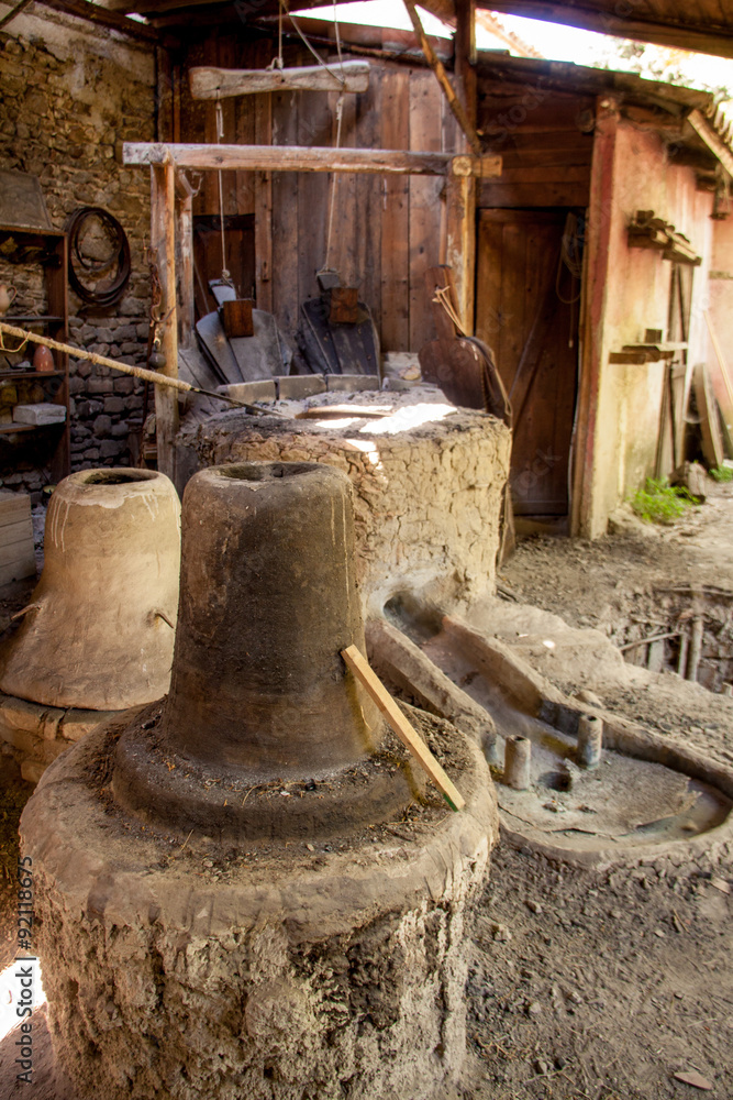 Historical process of the production of brass bells - Umbria, It Historical process of the production of brass bells - Umbria, It