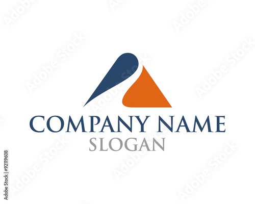 simple mountain logo