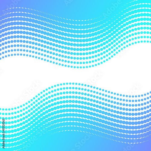 Abstract background with halftone effect