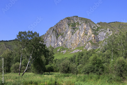 Sacred Mountain Shaman Stone. Barlaksky karstic array.