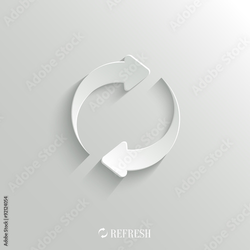 Media player icon - vector web background