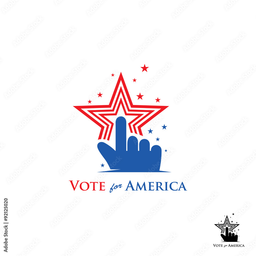  vote for america logo