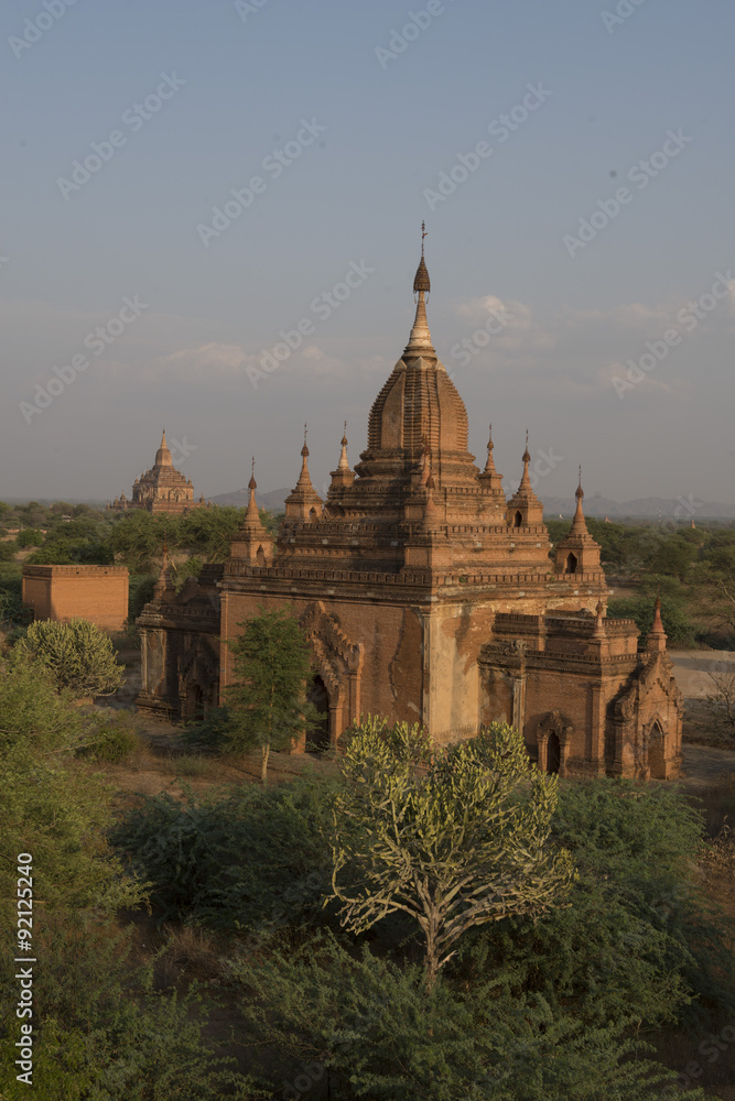 ASIA MYANMAR BAGAN TEMPLE PAGODA LANDSCAPE