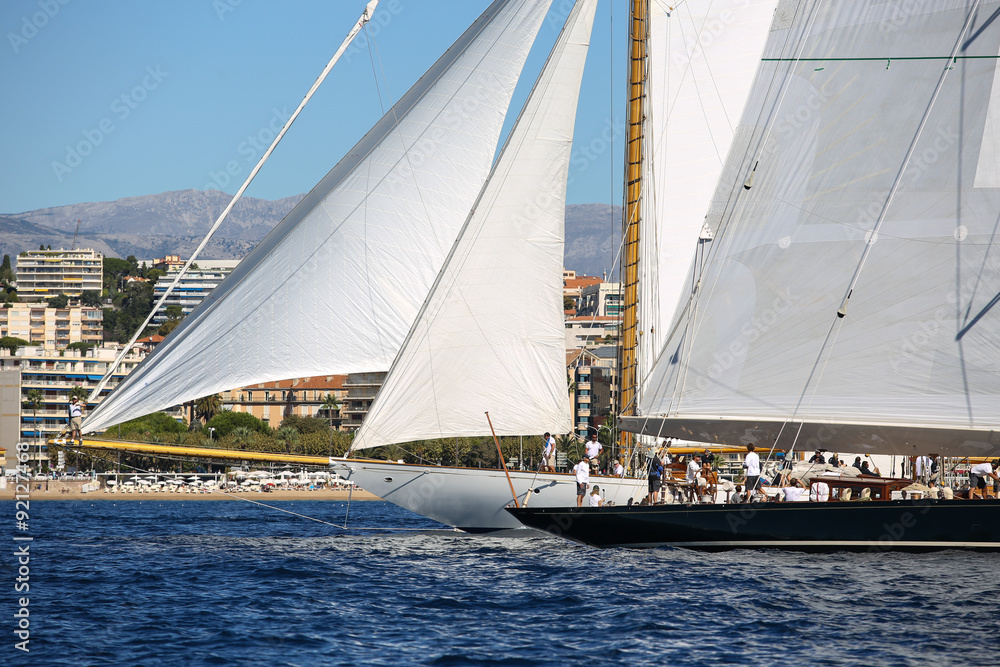 Fototapeta premium voiliers