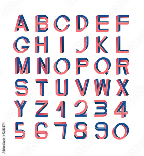 Impossible font set