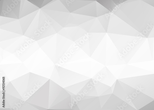 Fototapeta Naklejka Na Ścianę i Meble -  Vector abstract gray triangles background