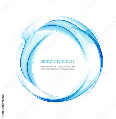 wave line abstract. Vector illustration