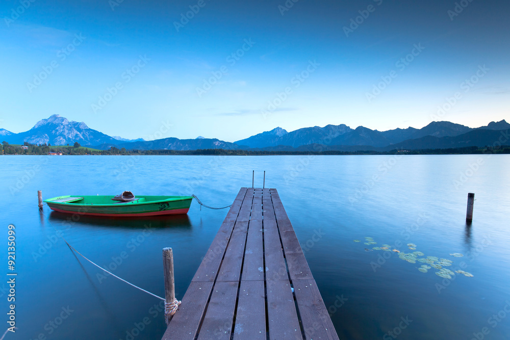 Obraz premium Boot am See