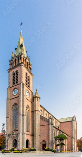 Myeongdong Cathedral in Seoul,South-Korea