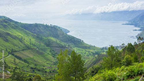 toba lake scenery