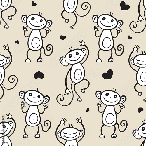 Chinese zodiac Monkey. 