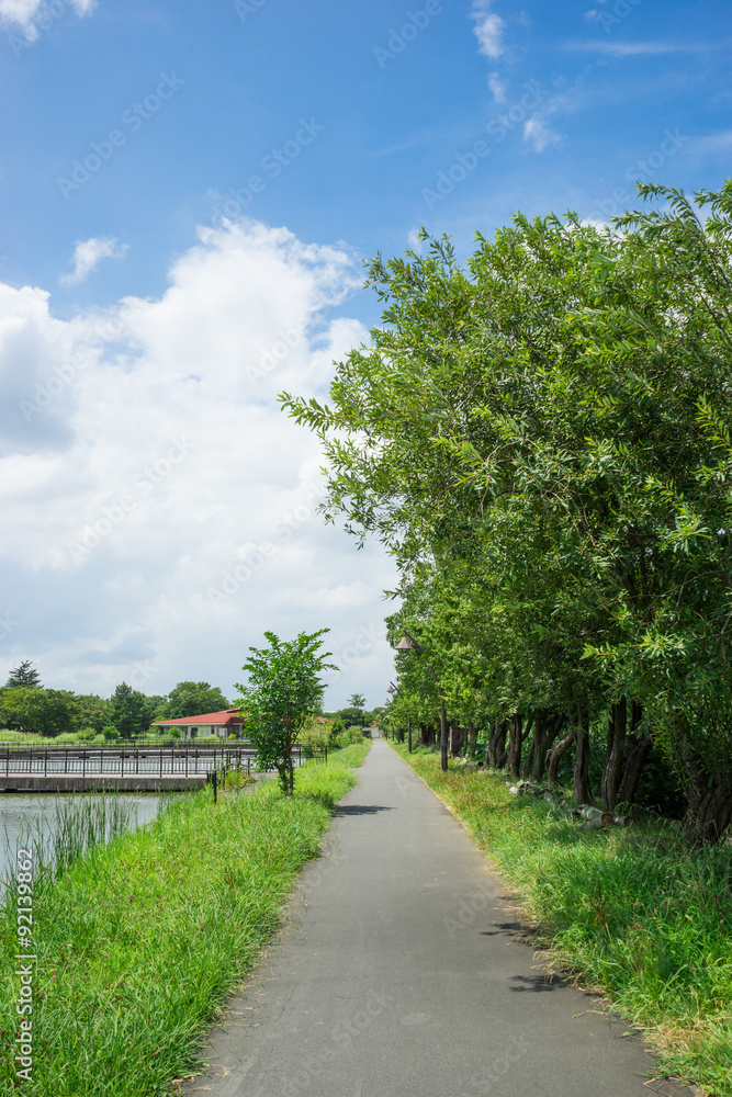 Promenade of Mizumoto Park