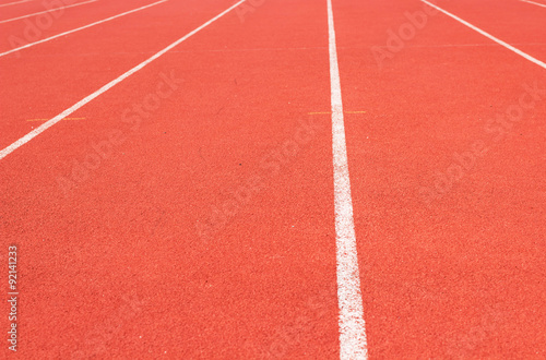 lane of the running track 