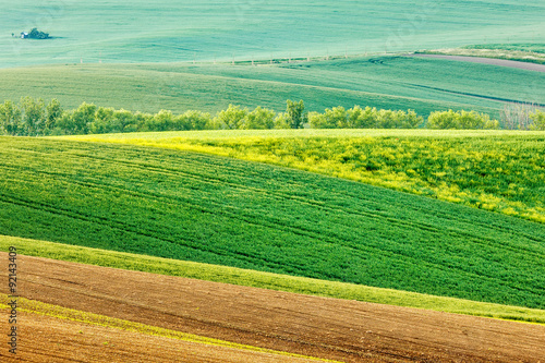 Moravian rolling landscape