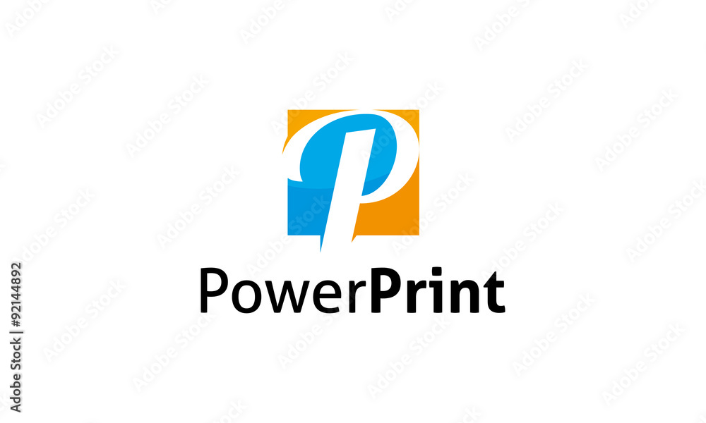 Power Print Logo Power Print Logo