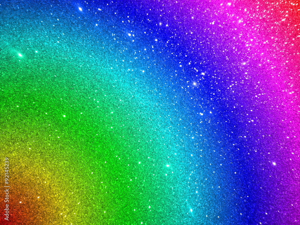 Rainbow Shiny Glitter Texture