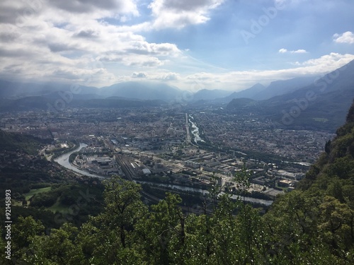 Grenoble vu depuis le Néron