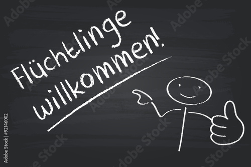 Flüchtlinge willkommen