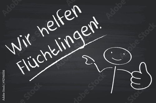 Flüchtlinge willkommen