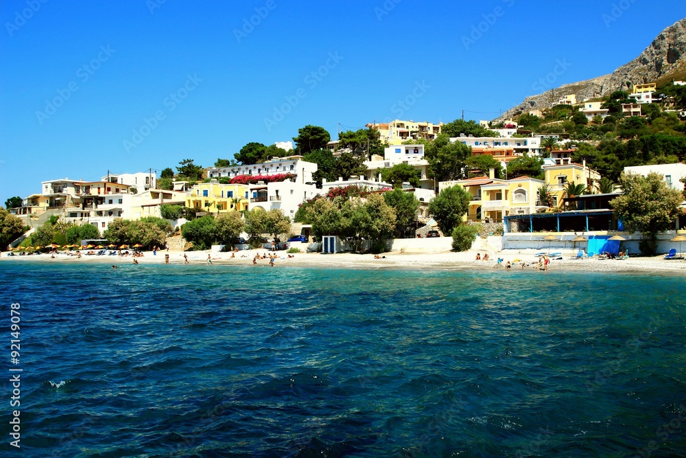 Küste der Insel Kalymnos, Griechenland