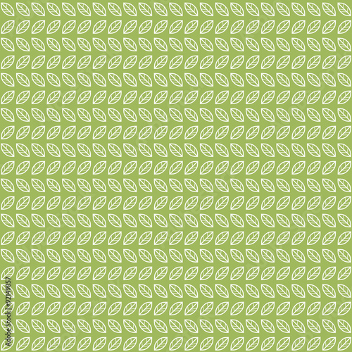 Green tea leaves pattern