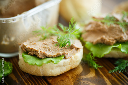 Wallpaper Mural pate with bread Torontodigital.ca